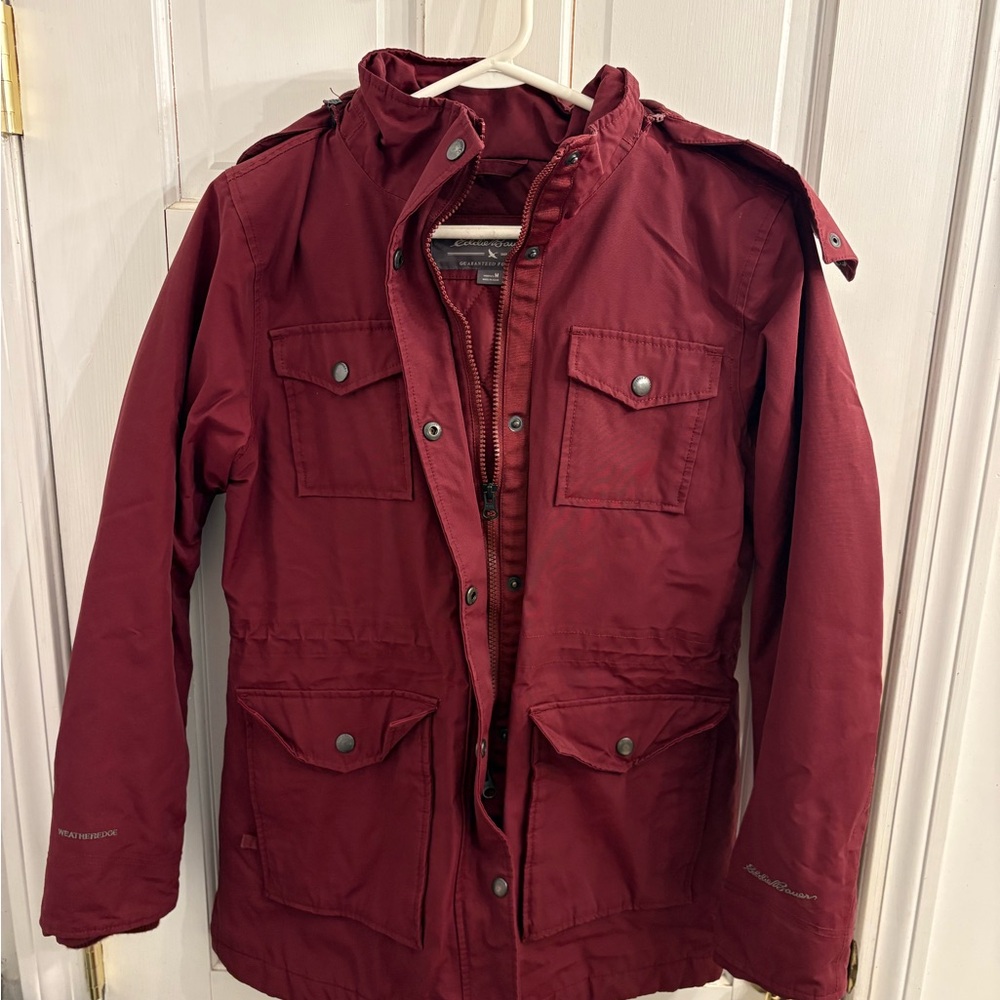 Eddie Bauer Burgundy winter coat